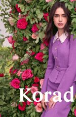 LILY COLLINS for Koradior, January 2025