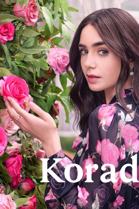 LILY COLLINS for Koradior, January 2025
