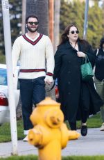 LILY KERSHAW Out with Her Boyfriend in Los Feliz 01/04/2025
