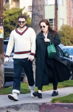 LILY KERSHAW Out with Her Boyfriend in Los Feliz 01/04/2025