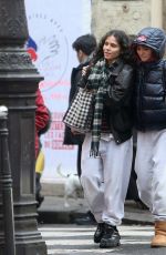 LILY-ROSE DEPP and 070 SHAKE Out and About in Paris 12/25/2024