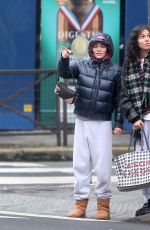 LILY-ROSE DEPP and 070 SHAKE Out and About in Paris 12/25/2024