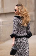 LILY-ROSE DEPP Arrives at Chanel Fashion Show in Paris 01/28/2025