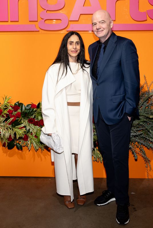 LINA INFANTINO at 2025 YoungArts Miami Gala at The Rubell Museum in Miami 01/11/2025