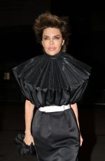 LISA RINNA Arrives at Costes Party in Paris 01/27/2025