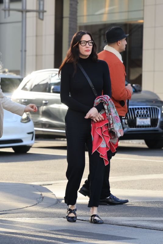 LIV TYLER Out and About in Los Angeles 01/24/2025