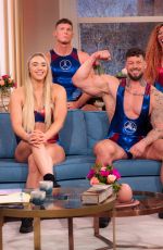 LIVI SHELDON and MONTELL DOUGLAS at This Morning TV Show in London 01/14/2025