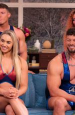 LIVI SHELDON and MONTELL DOUGLAS at This Morning TV Show in London 01/14/2025