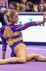 LIVVY DUNNE at Florida v LSU Gymnastics Meet in Baton Rouge 01/17/2025