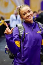 LIVVY DUNNE at Florida v LSU Gymnastics Meet in Baton Rouge 01/17/2025