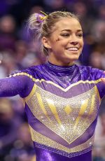 LIVVY DUNNE at Florida v LSU Gymnastics Meet in Baton Rouge 01/17/2025
