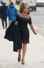 LIZZIE CUNDY Heading to Paul Danan Funeral in London 01/21/2025