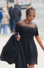 LIZZIE CUNDY Heading to Paul Danan Funeral in London 01/21/2025