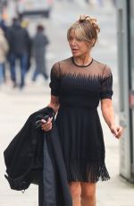 LIZZIE CUNDY Heading to Paul Danan Funeral in London 01/21/2025
