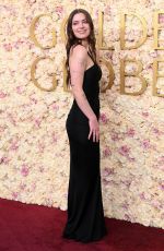 LIZZY MCALPINE at 82nd Annual Golden Globes Awards in Beverly Hills 01/05/2025
