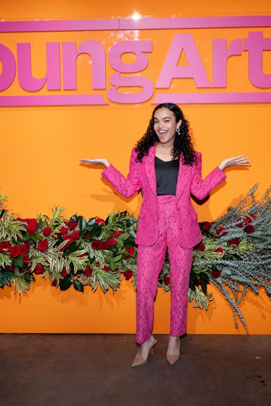 LORNA COURTNEY at 2025 YoungArts Miami Gala at The Rubell Museum in Miami 01/11/2025