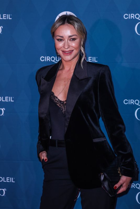 LUBA MUSHTUK at Cirque du Soleil Corteo Premiere in London 01/15/2025