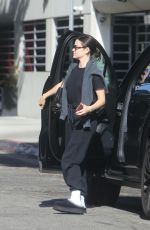 LUCY HALE Arrives at a Spa in Beverly Hills 01/05/2025