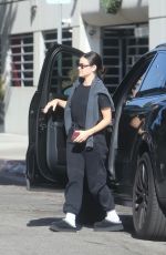 LUCY HALE Arrives at a Spa in Beverly Hills 01/05/2025