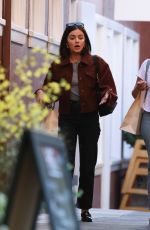 LUCY HALE Out at Brentwood Country Mart 01/24/2025