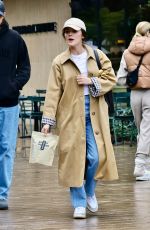 LUCY HALE Shopping at Erewhon Market in Studio City 01/26/2025
