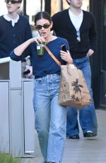LUCY HALE Stops by Erewhon Market to Stock up on Groceries and a Green Smoothie in Studio City 01/12/2025
