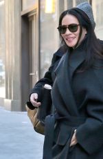 LUCY LIU Leaves The View in New York City 01/22/2025