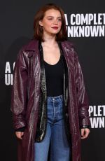LUDOVICA BIZZAGLIA at A Complete Unknown Premiere in Rome 01/17/2025