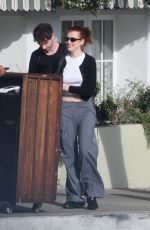 MADELAINE PETSCH Meeting a Friend for Lunch at Soho House in Los Angeles 01/07/2025
