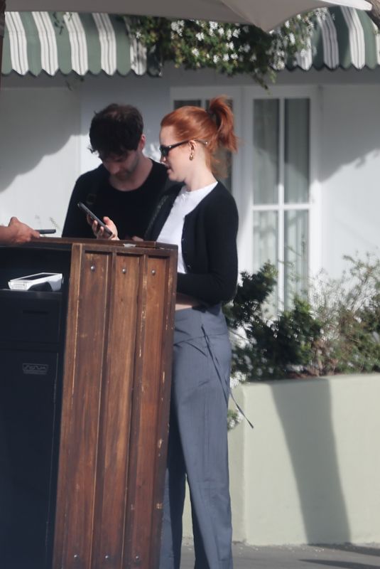 MADELAINE PETSCH Meeting a Friend for Lunch at Soho House in Los Angeles 01/07/2025
