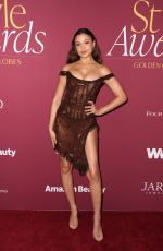 MADISON BAILEY at 2025 Golden Globes WWD Style Awards at Four Seasons Hotel Los Angeles 01/03/2025