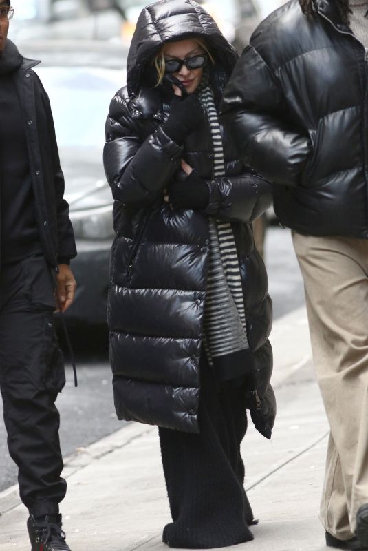 MADONNA Out and About in New York City 01/11/2025