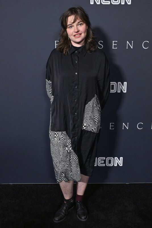 MAGGIE HILL at Presence Premiere in New York 01/16/2025
