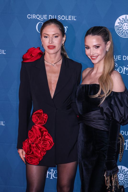 MAJA MALNAR andf SOPHIE HERMANN at Cirque du Soleil Corteo Premiere in London 01/15/2025