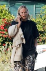 MALIN AKERMAN Out After a Nail Salon Visit in Los Feliz 01/22/2025