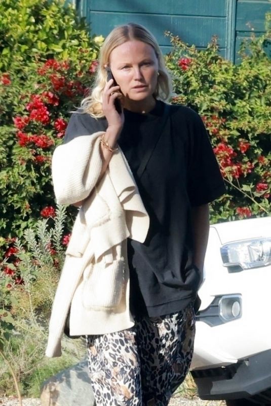 MALIN AKERMAN Out After a Nail Salon Visit in Los Feliz 01/22/2025