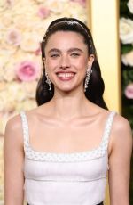 MARGARET QUALLEY at 82nd Annual Golden Globes Awards in Beverly Hills 01/05/2025