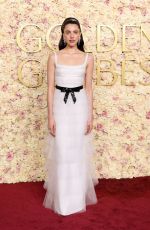MARGARET QUALLEY at 82nd Annual Golden Globes Awards in Beverly Hills 01/05/2025