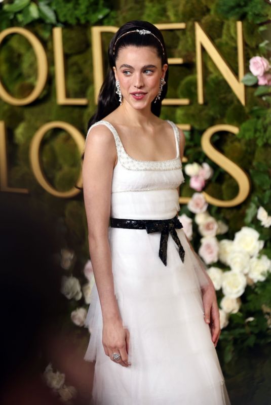 MARGARET QUALLEY at 82nd Annual Golden Globes Awards in Beverly Hills 01/05/2025