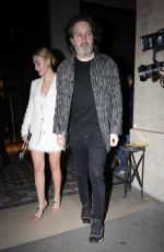 MARIA BAKALOVA Holding Hands with a Mystery Man at Costes Party in Paris 01/27/2025