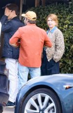 MARY ELIZABETH ELLIS and Charlie Day Out for a Lunch Date in Los Feliz 01/04/2025