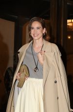 MATILDA LUTZ Arrives at Ami Fashion Show in Paris 01/22/2025