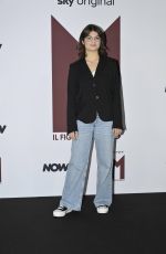 MATILDE POTENZA at M - Son of the Century Photocall in Rome 01/04/2025