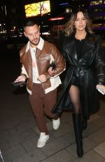 MAURA HIFFINS Arrives at Molly Mae Netflix Launch in London 01/16/2025