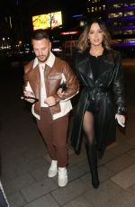 MAURA HIFFINS Arrives at Molly Mae Netflix Launch in London 01/16/2025