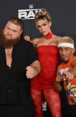 MAXXINE DUPRI at WWE Monday Night RAW Premiere at Intuit Dome in Inglewood 01/06/2025