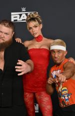 MAXXINE DUPRI at WWE Monday Night RAW Premiere at Intuit Dome in Inglewood 01/06/2025