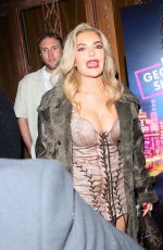 MEGAN BARTON HANSON Arrives at Geordie Shore Event at Thai Square in London 01/07/2025