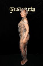 MEGAN THEE STALLION at Gaurav Gupta Haute Couture SS Show at Paris Fashion Week 01/29/2025