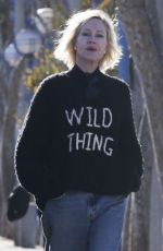 MELANIE GRIFFITH and a Friend Walking Around West Hollywood 01/14/2025